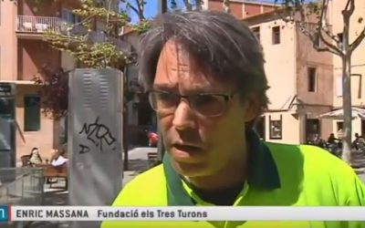 Horta-Guinardó instala jardineras en la plaça d’Eivissa y alrededores