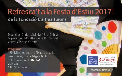Refréscate en la Festa d’Estiu 2017