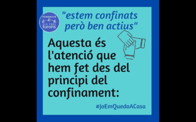 Estem confinats però ben actius