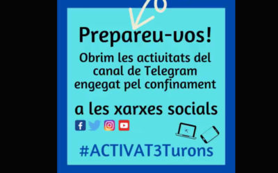 Obrim l’Activa’t un canal de Telegram per generar continuïtat