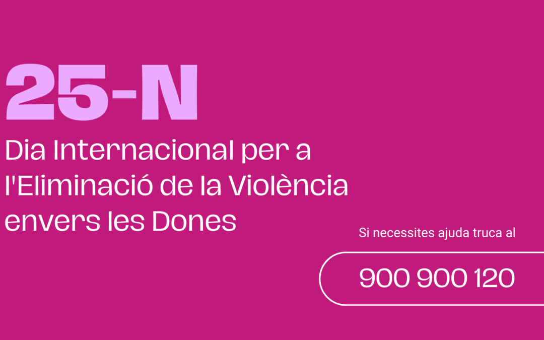 25-N, Dia Internacional per a l’Eliminació de la Violència envers les Dones