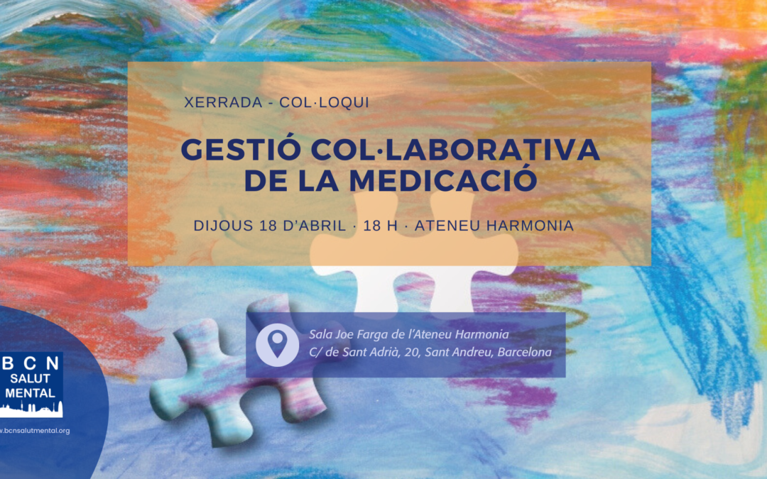 Charla – coloquio ‘Gestión colaborativa de la medicación’