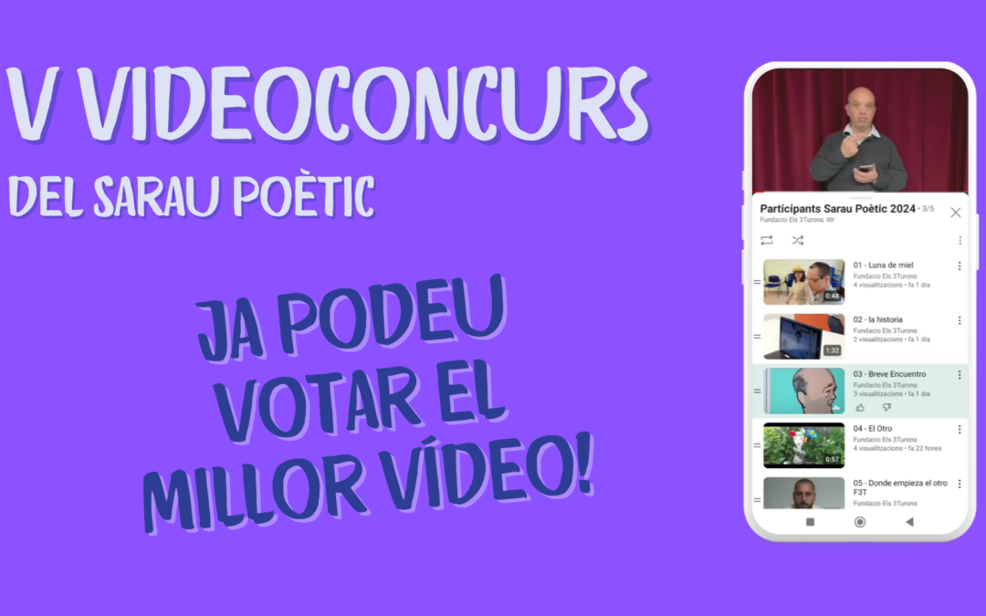 Votacions del V Videoconcurs del Sarau Poètic