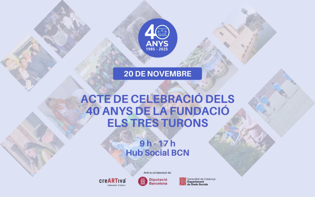 Presentem el preprograma de l’acte central del 40è aniversari de la Fundació