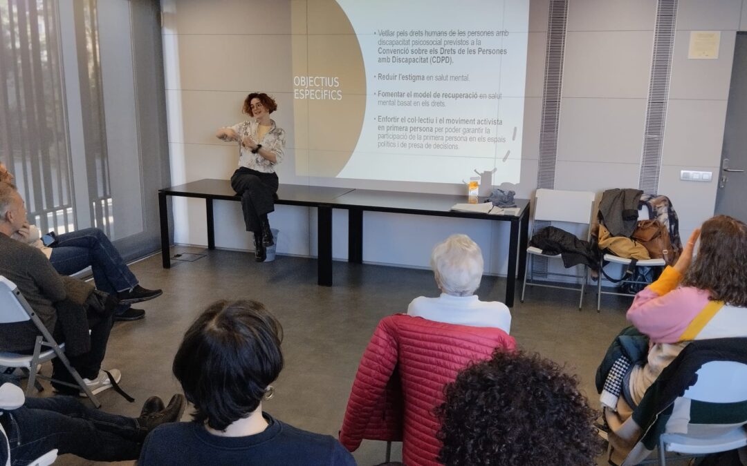 Activisme i drets en salut mental amb la Federació VEUS