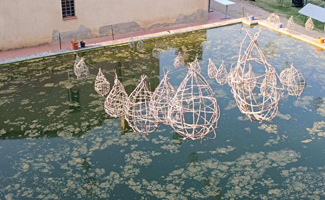 L’Atelier Can Soler cierra un año con la actuación en Land Art como actividad destacada