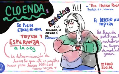 Resum visual de l’acte del 40è aniversari