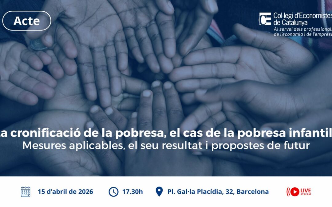 Jornada sobre pobresa infantil al Col·legi d’Economistes