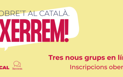 Obrim la crida de voluntariat pel projecte Xerrem: connecta i comparteix el català a la comunitat
