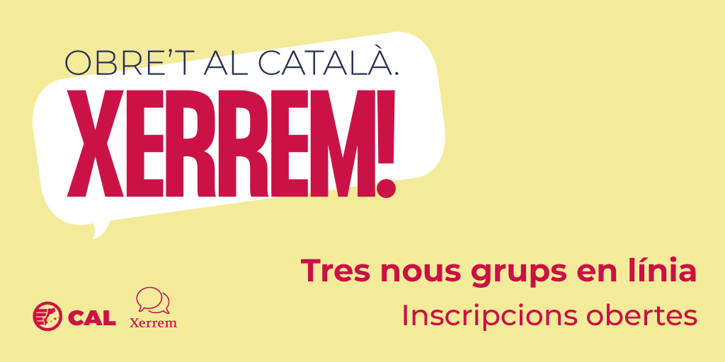 Obrim la crida de voluntariat pel projecte Xerrem: connecta i comparteix el català a la comunitat